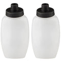 Fitletic Running Water Bottle Pair 6, 8, 12 Oz (V2) | Replacement Bottle | Hydration Bottle - size: 6 oz