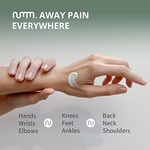numm. Pain Relief Gel, Cool Freeze – Soothing Cooling Gel with 6% Menthol for Muscle Soreness, Joint Pain & Body Aches, Fast-Absorbing Topical Cream, Citrus Mint Scent – 8 Ounce (Pack of 1)