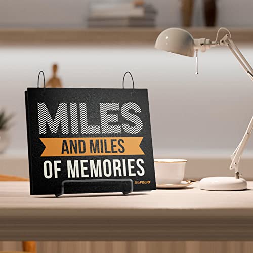 Gone For a Run BibFOLIO Race Bib Album - Miles of Memories - 9.5x8 - color: Miles of Memories