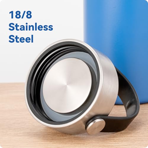 Replacement Lid for Hydro Flask 12 16 18 20 32 40 64 oz Wide Mouth Bottles - color: 1 Pack