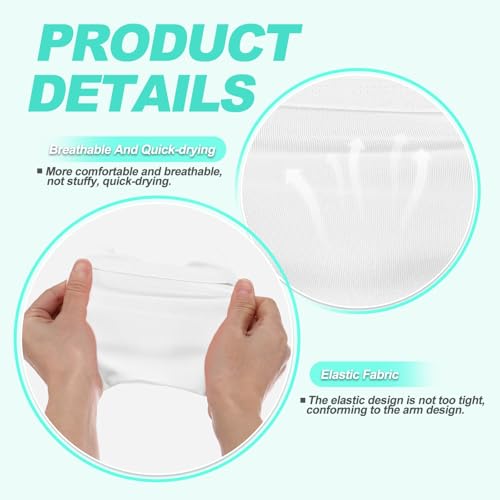 Cell Phone Armband Sleeve, Universal Sports Arm Band Sleeves White - color: White