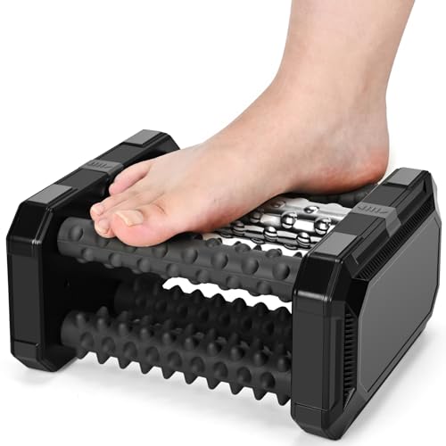Plantar Fasciitis Relief Foot Roller Massager, Cold Therapy & Reflexology