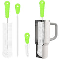 Rnoafmu Bottle Brush Set of 3, 14'' Water Bottle Brush & 13'' Straw Cleaner