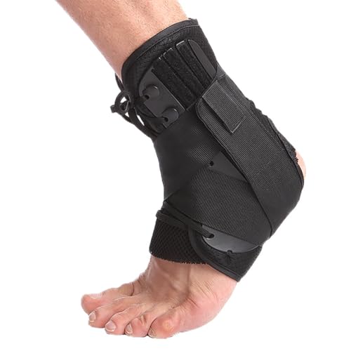 Ankle Brace for Sport Left Right Wear Ankle Support Sleeve for Sprain Protection Breathable foot Cover for Running Basketball Volleyball Tennis size L