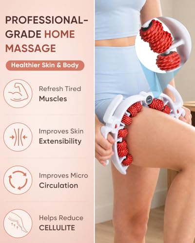 ONUEMP Leg Massager Roller Lymphatic Drainage Cellulite Fascia Massage