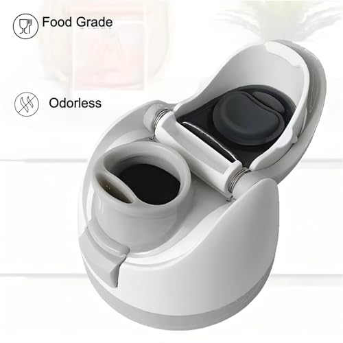 replacement cap compatible with white Owala Freesip water bottle - color: white
