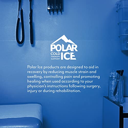 Brownmed Polar Ice Large Knee Wrap, Wearable Cold Therapy, Standard - size: Standard (Pack of 1)