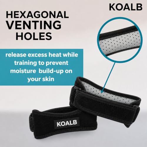 Patella Tendon Knee Strap, 2 Pack