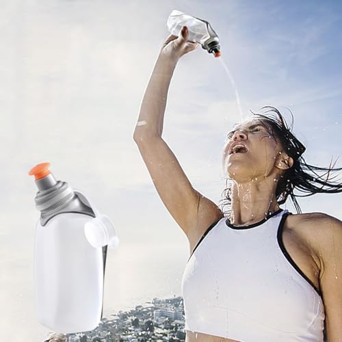 TRIWONDER Running Vest Hydration Pack Backpack for Men & Women, Lightweight Trail Marathon Run Race Vest for Cycling Jogging - color: 03 Water Bottle (250ml) with Clip - 1 Pack