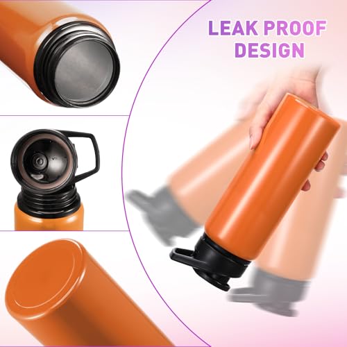 Mimorou 25oz Reusable Aluminum Water Bottles Bulk - color: Macaron Color