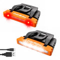EverBrite Hat Light Rechargeable, 2-Pack Clip-On Cap Light