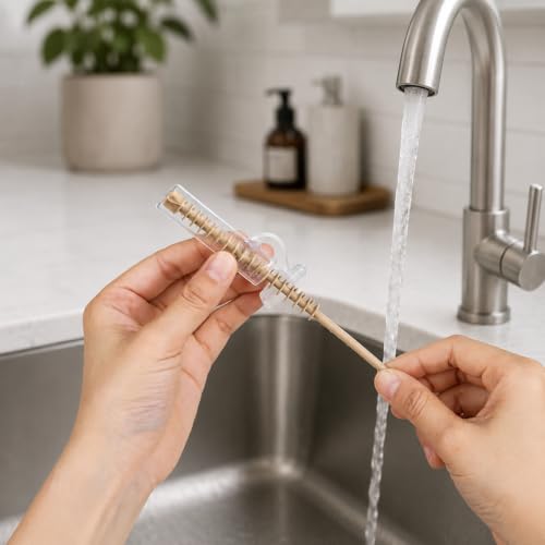 Haakaa Food-Grade Silicone Cleaning Brush Kit 3-Piece (Kit-Pebble) - color: Kit-pebble