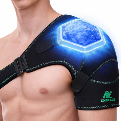 Shoulder Ice Pack Brace for Rotator Cuff, Swelling & Post-Surgery Recovery