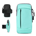 Phone Holder for Running Armband Cell Phone Holder for iPhone 11 12 13 14 15 16e 16 17 Pro Max Xs Xr X 8 Plus Mini Galaxy Ultra Note Pouch Women Men Kids,Exercise Workout Arm Bands Bag Sleeve - color: 06-Blue