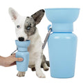 Springland 20oz Flip Portable Dog Water Bottle with Collapsible Bowl, Blue - color: Sky Blue, size: 20oz Flip
