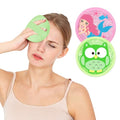 Ice Packs for Injuries Reusable 2 Packs Cold or Warm Compress - style: Mermaid+Owl