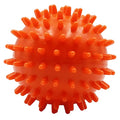 activelife - Spiky Massage Ball, Feet, Neck, and Back Massager, Full Body Deep Tissue Muscle Therapy, Plantar Fasciitis Foot and Muscle Roller, Medium, Orange - style: Medium Orange