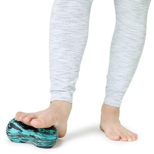 OPTP Lo Rox Mini Infinity Roll – Compact Mini Roller, Teal, 5" x 3"
