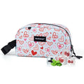 Cerbonny Small Cooler Bag,Freezable Lunch Bag,Built-in ice pack - color: Blue-Heart