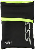 Sprigs Wrist Wallet Running Wristband Pocket for Keys Cards Cash ID Phone - color: Black Reflective