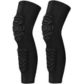 GUOZI Padded Knee Shin Guards Calf Pads Protector 2 Pack - size: Small