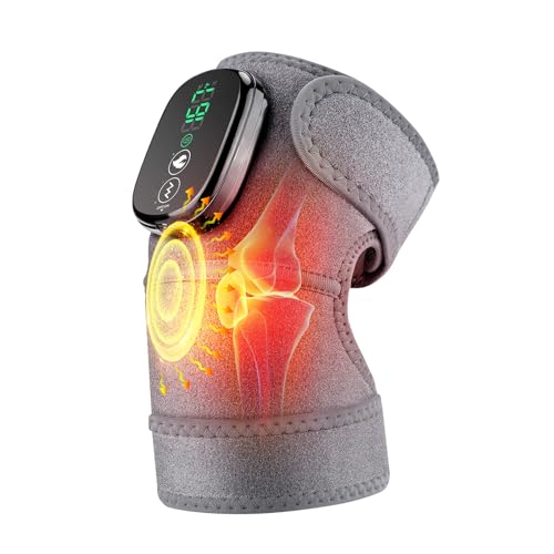 Cordless Heated Knee Massager FSA Eligible - style: Grey 1 Pack