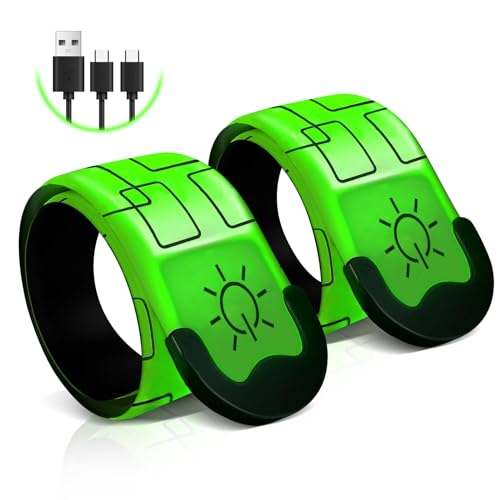 Running Lights for Runners，Running Light Reflective Gear, 2 Count