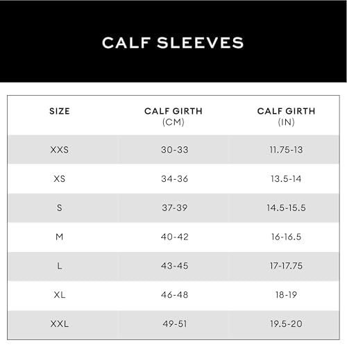 2XU Unisex X Compression Calf Sleeves - color: Titanium/Black, size: Small