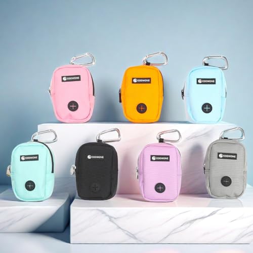 Small Treat Pouch Dog Treat Dispenser with Waste Bag Dispenser for Leash Walking, Portable, Poop Bag Holder, Hand Free, Gray - color: Gray