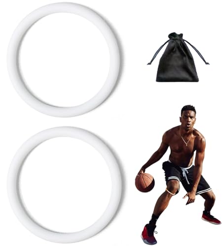 2 Pack Patella with Knee Pads for Patella Tendon Pain Relief - Knee Brace for Tendonitis Jumper Running Sports Basketball Men Women Knee with Patella Support (White) (White)-