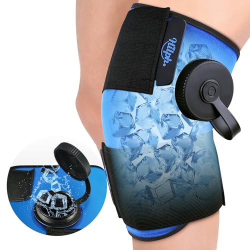 Hilph Refillable Ice Pack for Knee Pain Relief, 2 Hours Long-Lasting Cold - color: Blue