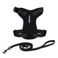 Voyager Escape-Proof Step-in Harness & Leash - Black, XS - color: Black, size: XS (Chest: 13 - 16")