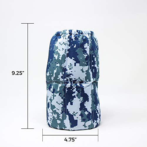 HurtSkurt® Premium Ice Therapy Sleeve – Seal Team Medium – Stretch-Fit Wearable Cold Compression Wrap for Knee, Leg, Elbow & Ankle Recovery, Durable, Machine Washable, Stays Cold Longer - color: Seal Team, size: Medium
