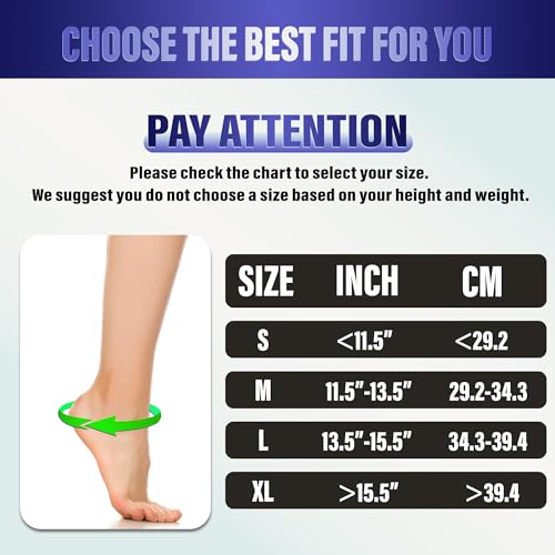 Compression Foot Sleeves (Pair) with Partial Pressure - size: Medium