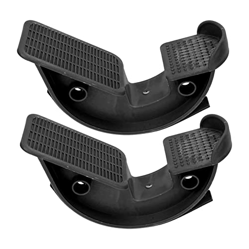 Yosoo Calf Stretcher, 2 PCS Slant Board, Non-Slip, ABS Material, Black, Slip , Ideal for Home, Office, Travel & Indoor/Outdoor Exercise