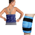 REVIX Ice Pack for Injuries Reusable Gel for Lower Back Pain Relief and XL Knee Ice Pack Wrap Around Entire Knee After Surgery