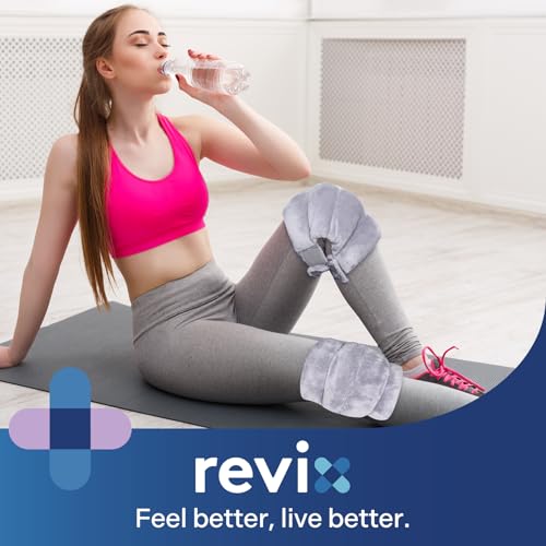 REVIX Microwave Heating Pad for Knee & Elbow Arthritis Pain Relief - color: Gray