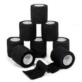 Self Adhesive Bandage Wrap,Bandage Tape,Medical Tape,Vet Tape - color: Black, size: 2inch*8rolls