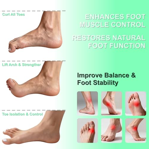 Foot & Ankle Strengthener with Massage Roller 4-in-1 Cork Balance Board