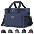 Lifewit Insulated Lunch Box for Men, Lunch Bag Cooler Women, 40-Can 24L - color: Dark Blue, size: Jumbo(24L)