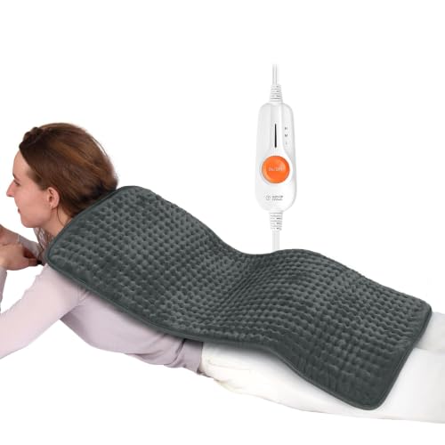 Boileau Electric Heating Pad for Back, Extra Large 17"x33" XXXL - color: Grey