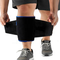 King Mills Plus Size Compression Calf Sleeves Men & Women XXL/XXXL, Blue - color: Blue