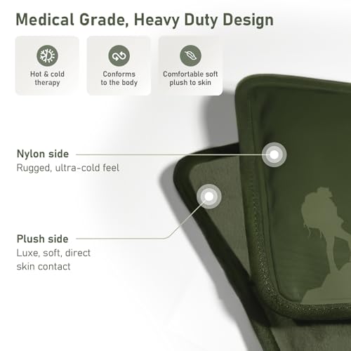 Flexible Hot and Cold Gel Pack Extra Large 14" x 22" - size: Extra Large, style: Green