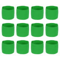 Soccer Captain Armband Elastic Wrist Arm Bands Adjustable Player Team Leader Anti-Slip Badge Sports Accessories - color: Grass Green