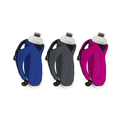 Amphipod Hydraform Ergo-Lite Handheld Water Bottle, Insulated - 16 oz - color: Blue, size: 16 Ounces
