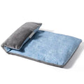 Hihealer Microwave Heating Pad for Neck & Shoulders, Microwavable Heat Pack - color: Blue