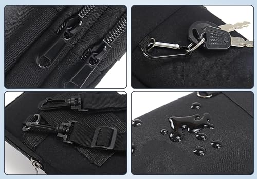 Travel Cell Phone Pouch Belt Pouch, Phone Holster Crossbody Bag with Shoulder Strap for iPhone Case Holder for Hand with Neck Lanyard Smartphone Walking Passport Wallet (Light Grey B) - color: Light Grey B