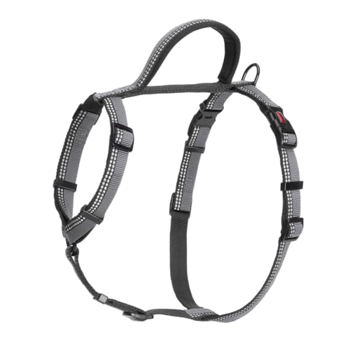 Halti Dog Walking Harness | Size XS, Black | Ideal for Puppy Walks - color: Black/Grey, size: X-Small
