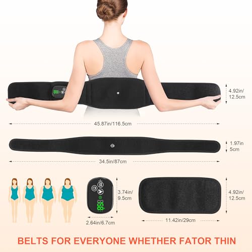 Lower Back Heating Pad with Massager Back Relaxation