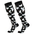 Compression Socks for Women & Men Knee High Socks - color: Cute Duck